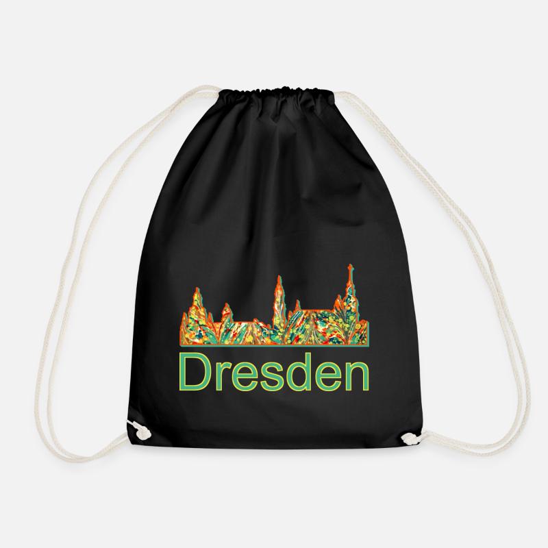 dresden e 20 - Turnbeutel - Schwarz
