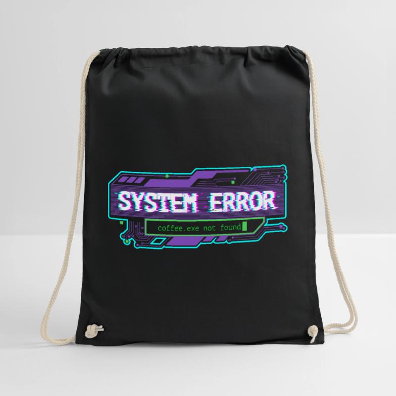 System Error – coffee.exe not found Turnbeutel
