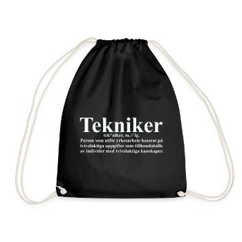 Tekniker - Sac de sport léger - noir - Devant