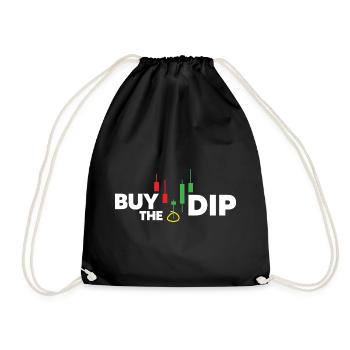Buy the dip - Drawstring Bag - black - Front