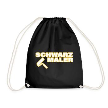 SCHWARZMALER - Turnbeutel - Schwarz - Vorne