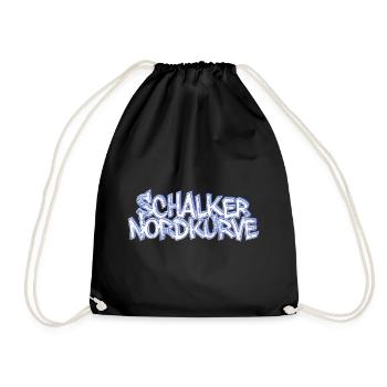 Schalker Nordkurve - Turnbeutel - Schwarz - Vorne