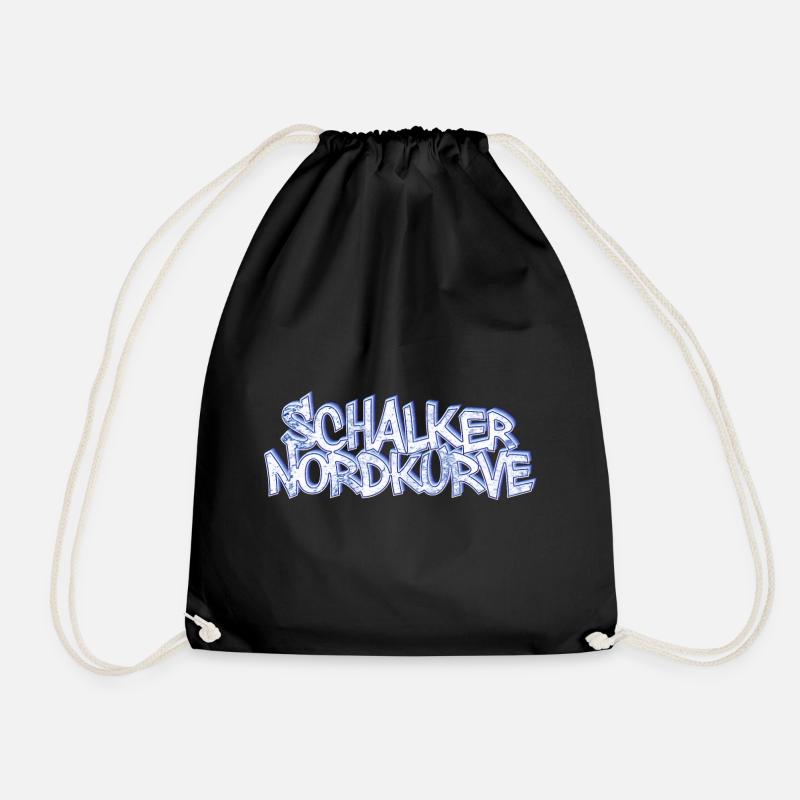 Schalker Nordkurve - Turnbeutel - Schwarz