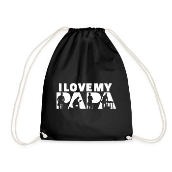 Carpenter Definition Funny Woodworker Joiner Gift - Drawstring Bag - black - Front