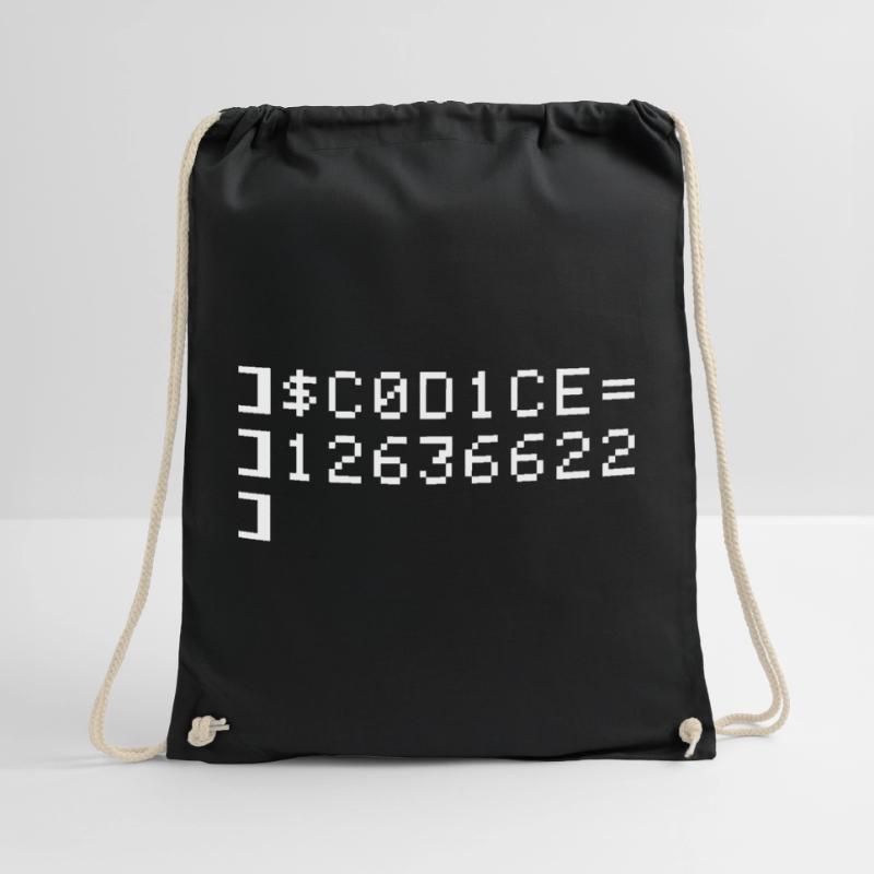 C0D1CE Codice 8-Bit Esadecimal Code Nerd Pix Sac de sport léger