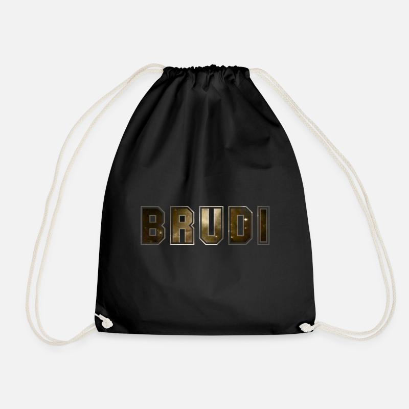 Brudi - Turnbeutel - Schwarz