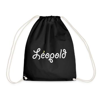 Léopold - Sac de sport léger - noir - Devant