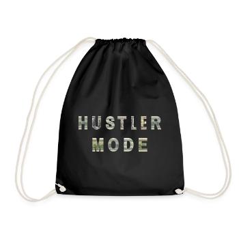 Hustler Mode Argent Texture Inspiration - Sac de sport léger - noir - Devant