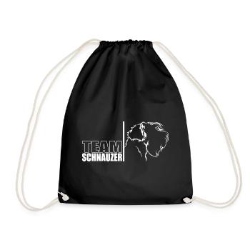 TEAM Schnauzer Chien Chien Wilsigns - Sac de sport léger - noir - Devant