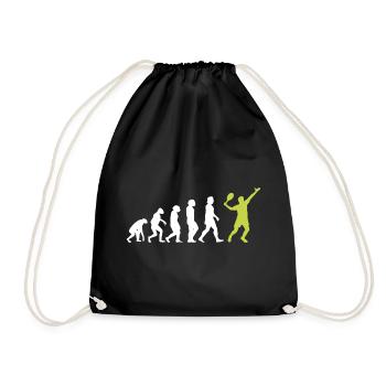 Padel Padel Player Padeltennis Paddle Padel Trainer - Drawstring Bag - black - Front
