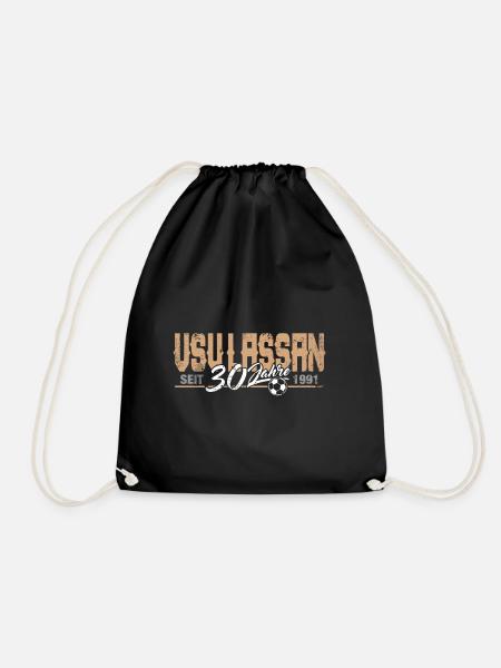 VSV Lassan FANMOTIV 9 - Turnbeutel - Schwarz