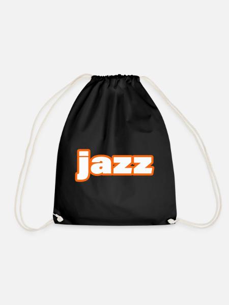 JAZZ - Turnbeutel - Schwarz