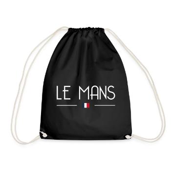 Ville française - Sac de sport léger - noir - Devant