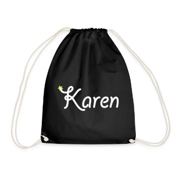 Karen - Sac de sport léger - noir - Devant