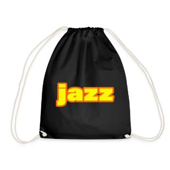 JAZZ - Turnbeutel - Schwarz - Vorne