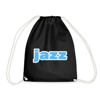 Jazz - Drawstring Bag - black - Front