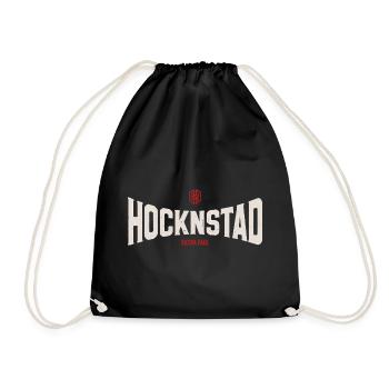 Hocknstad - Drawstring Bag - black - Front