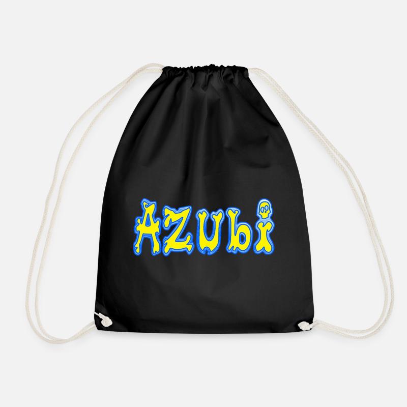 Azubi - Turnbeutel - Schwarz