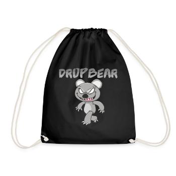 Drop Bear Drop Bear - Drawstring Bag - black - Front