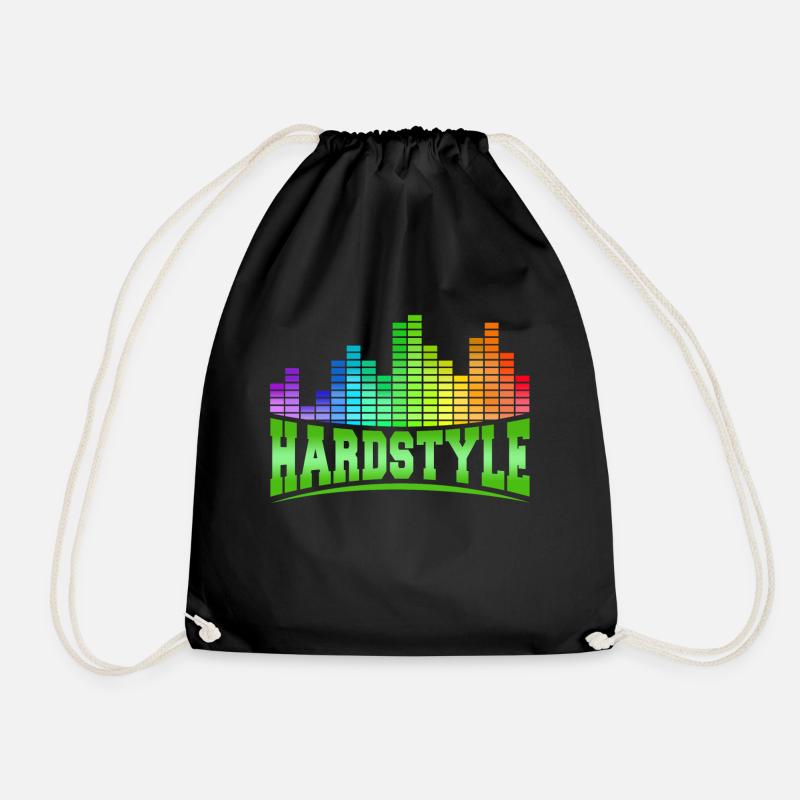 Hardstyle - Turnbeutel - Schwarz