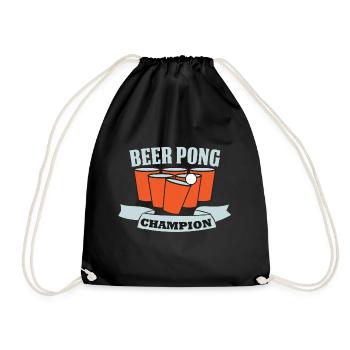 Beerpong - Sac de sport léger - noir - Devant