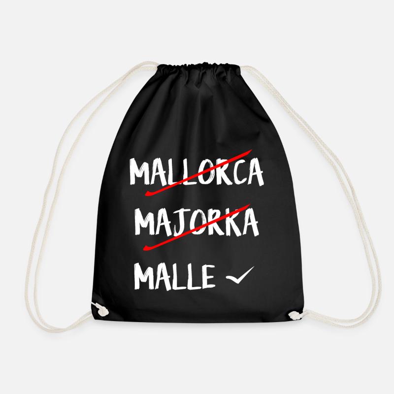 MALLORCA SHIRT - Turnbeutel - Schwarz