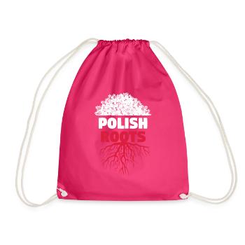Arbre de racines de Pologne - Sac de sport léger - fuchsia - Devant