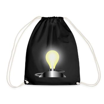 Ampoule d’ampoule - Sac de sport léger - noir - Devant