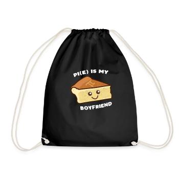Tarte mon cadeau de maths de nourriture de gâteau d'ami - Sac de sport léger - noir - Devant