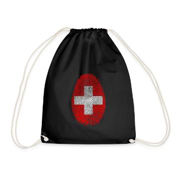 Suisse - Sac de sport léger - noir - Devant