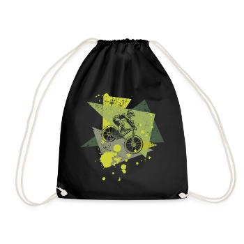 Cadeau descente VTT - Sac de sport léger - noir - Devant