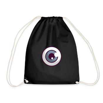 Oeil - Sac de sport léger - noir - Devant