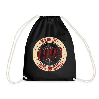 Made in 1992 the original - Drawstring Bag - black - Front