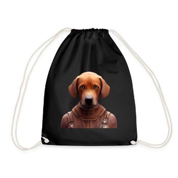 Rhodesian Ridgeback Dog - Rhodesian Ridgeback - Sac de sport léger - noir - Devant