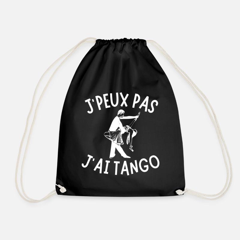 tango, tango argentin, fan de tango - Sac de sport léger - noir