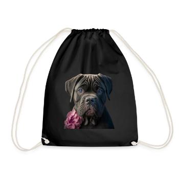 Cane Corso Saint-Valentin - Sac de sport léger - noir - Devant