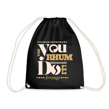Yes You Rhum - Sac de sport léger - noir - Devant