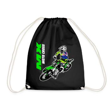 Supercross - Moto Cross - Motocross - Sac de sport léger - noir - Devant