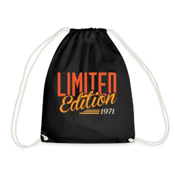 Millésime 1971 - Sac de sport léger - noir - Devant