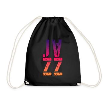 Jazz Musik - Turnbeutel - Schwarz - Vorne