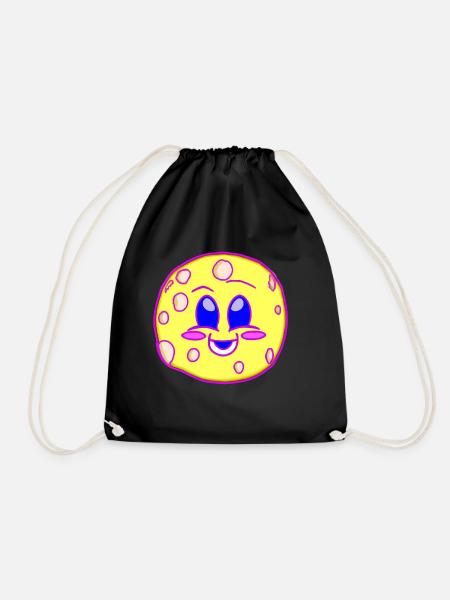 Ugly Mond Kawaii - Turnbeutel - Schwarz