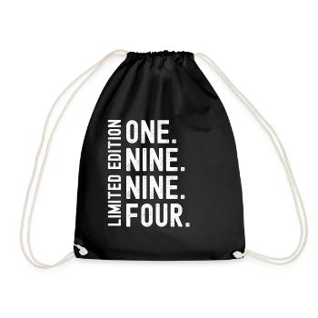 Millésime 1994 - Sac de sport léger - noir - Devant