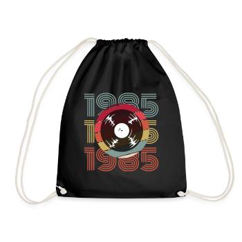 Millésime 1985 - Sac de sport léger - noir - Devant