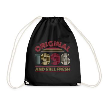 Millésime 1996 - Sac de sport léger - noir - Devant