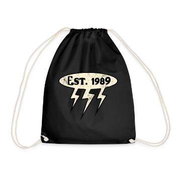 Millésime 1989 - Sac de sport léger - noir - Devant