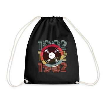 Millésime 1982 - Sac de sport léger - noir - Devant
