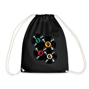 Millésime 1996 - Sac de sport léger - noir - Devant