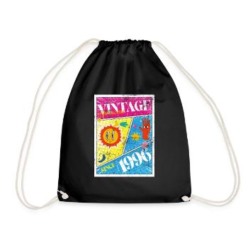 Millésime 1996 - Sac de sport léger - noir - Devant