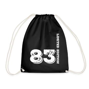 1983 40e anniversaire - Sac de sport léger - noir - Devant