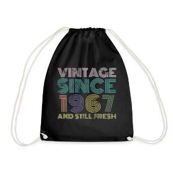 Millésime 1967 - Sac de sport léger - noir - Devant